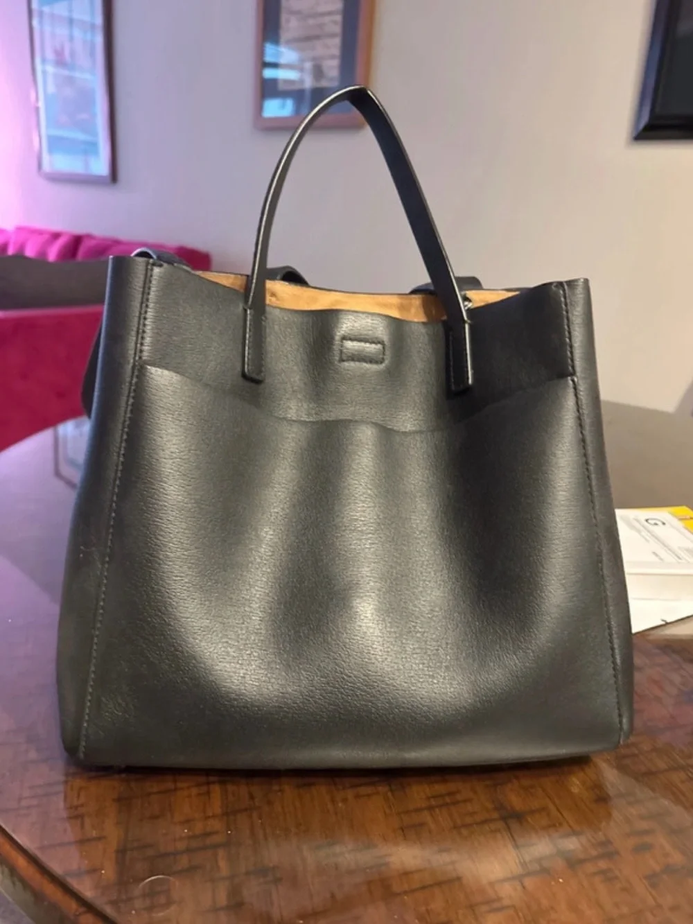 kate spade Black Leather Bow Satchel